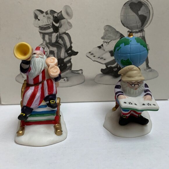 Dept 56 Charting Santa's Course North Pole Village Christmas Accessory - 1995 - Picture 9 of 12